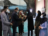 از مدافعان سلامت در امر واکسیناسیون کووید 19 از سوی اداره کل آموزش فنی و حرفه ای پارس تقدیر شد